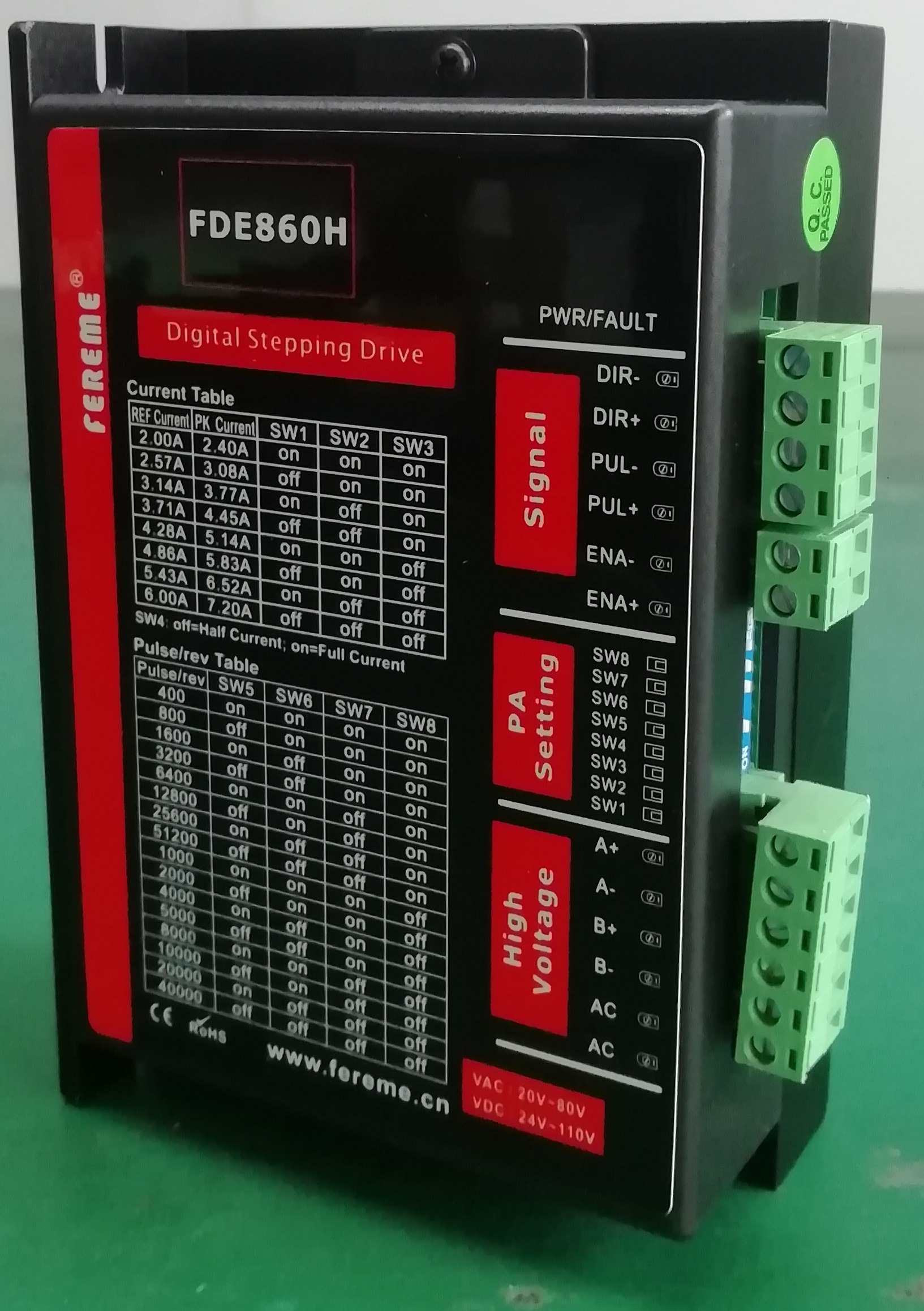 FDE860H开环步进驱动器